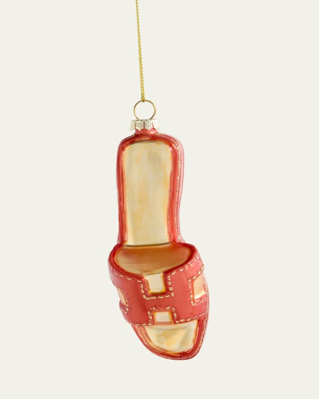 Luxury Sandal Christmas Ornament